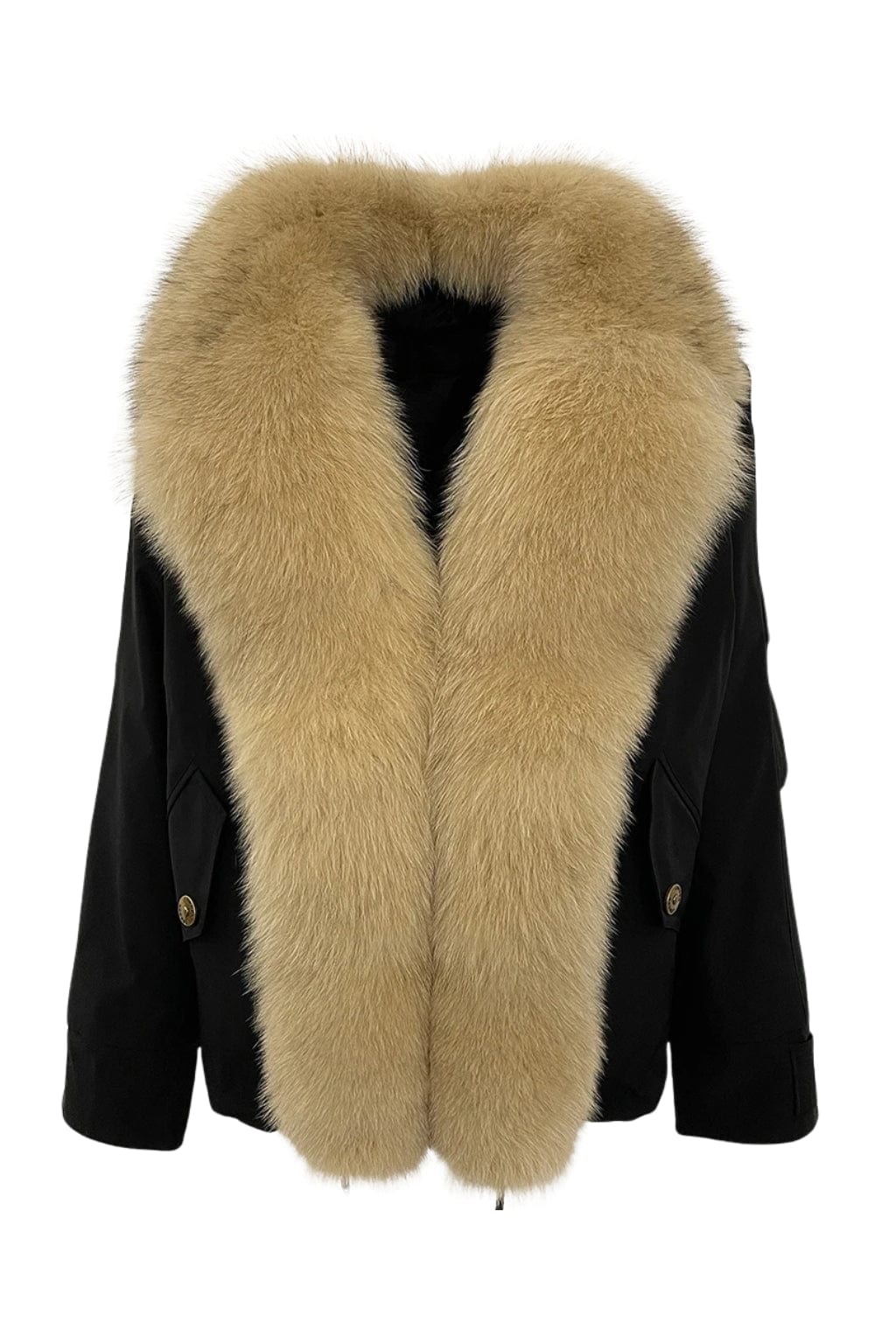 Blouson fourrure femme clair Héritage fourrure