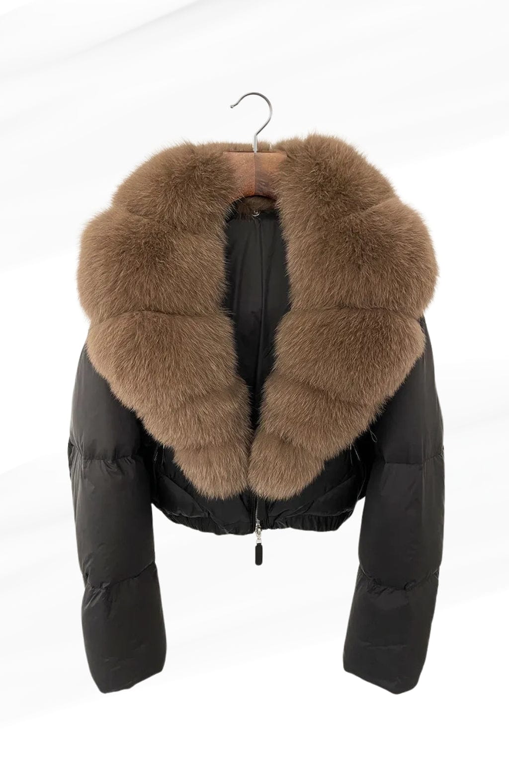 Blouson fourrure femme mi long Héritage fourrure