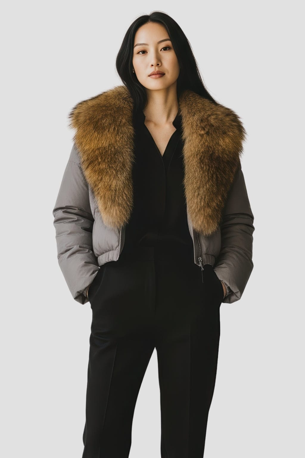 Blouson fourrure femme renard Héritage fourrure