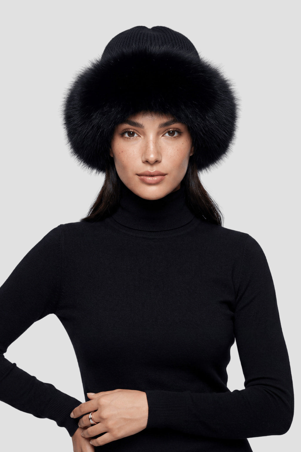 Bonnet fourrure renard Héritage fourrure