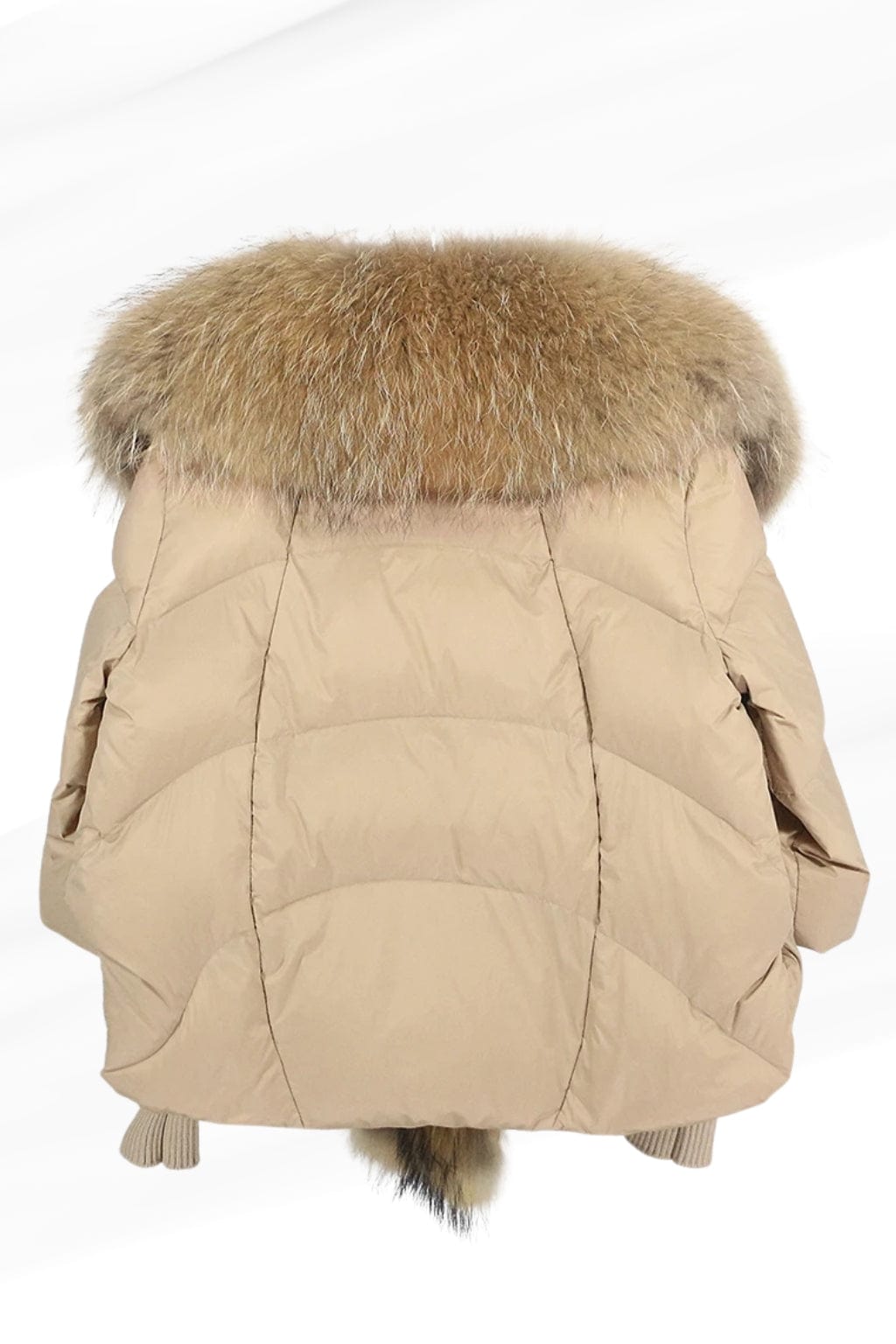 Doudoune fourrure femme chaude Héritage fourrure