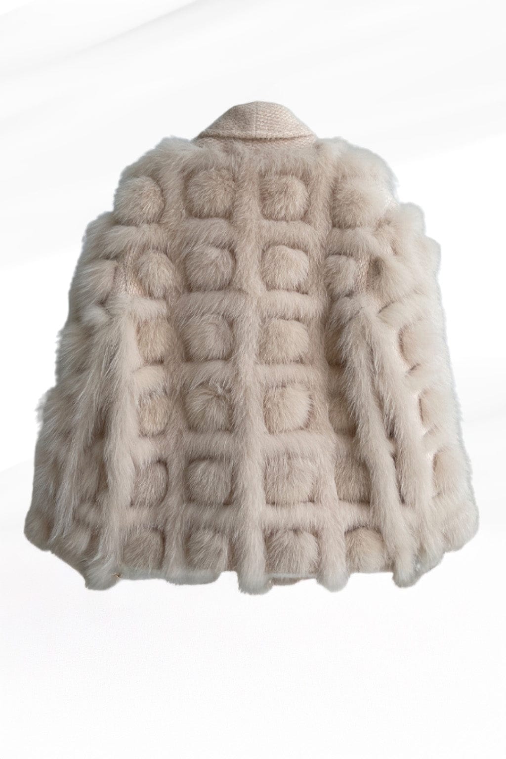 Gilet en fourrure de renard clair Héritage fourrure