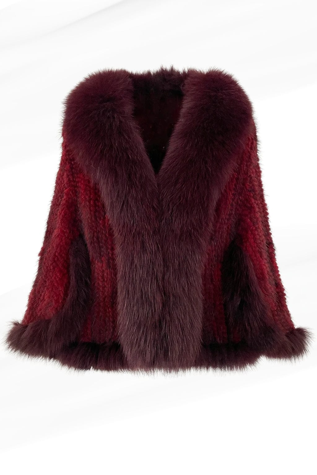 Gilet en fourrure de vison rouge Héritage fourrure