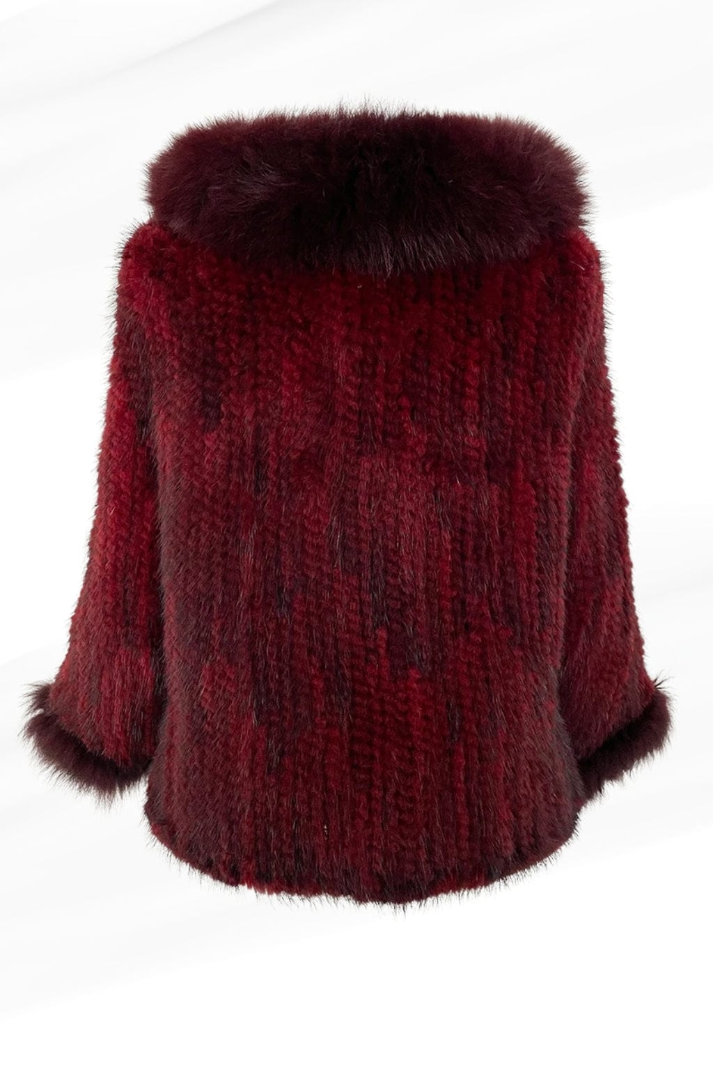 Gilet en fourrure de vison rouge Héritage fourrure