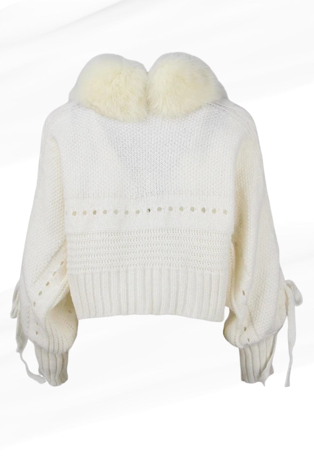 Gilet fourrure femme blanc Héritage fourrure