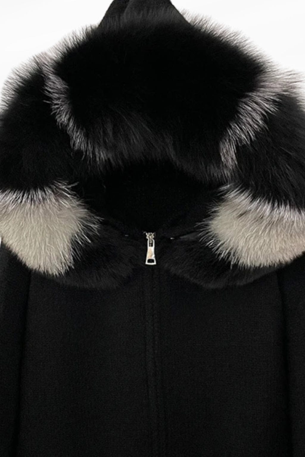 Gilet fourrure femme capuche Héritage fourrure