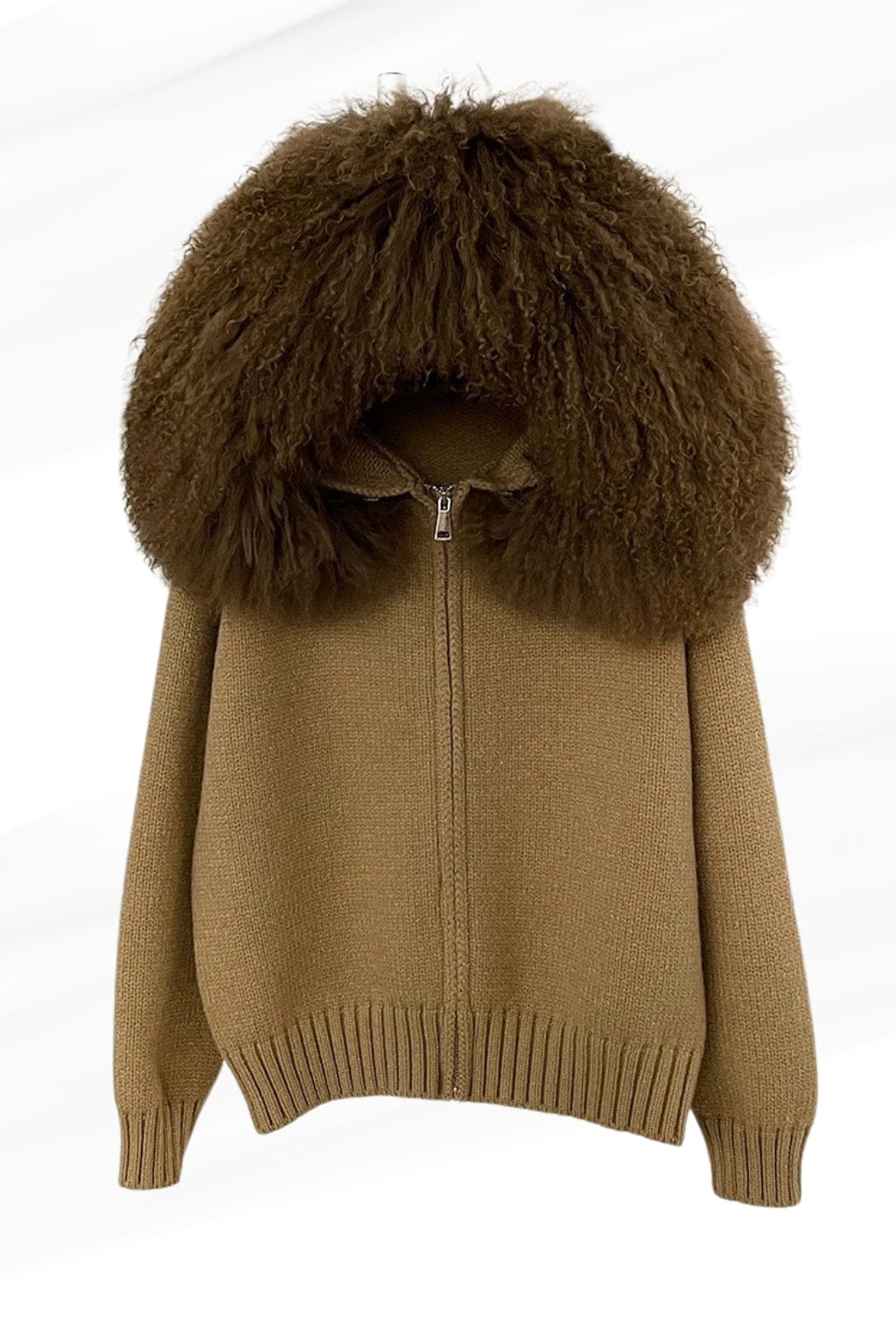 Gilet fourrure mouton marron Héritage fourrure