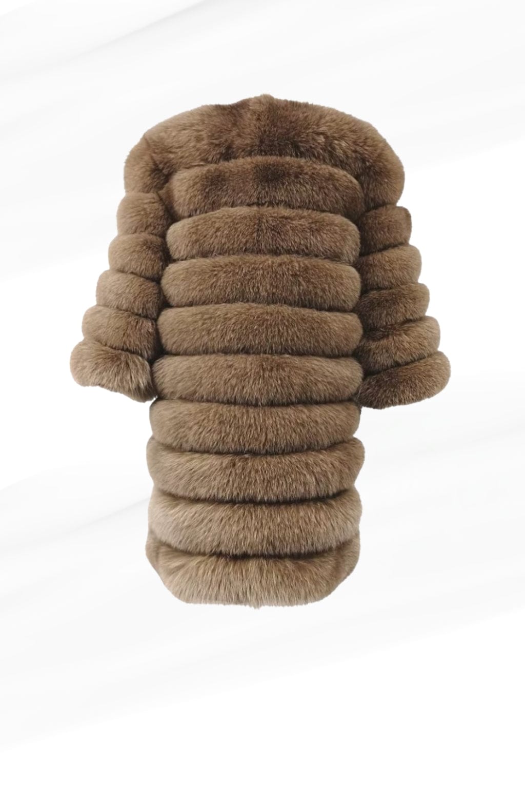 Manteau en fourrure femme long brun Héritage fourrure