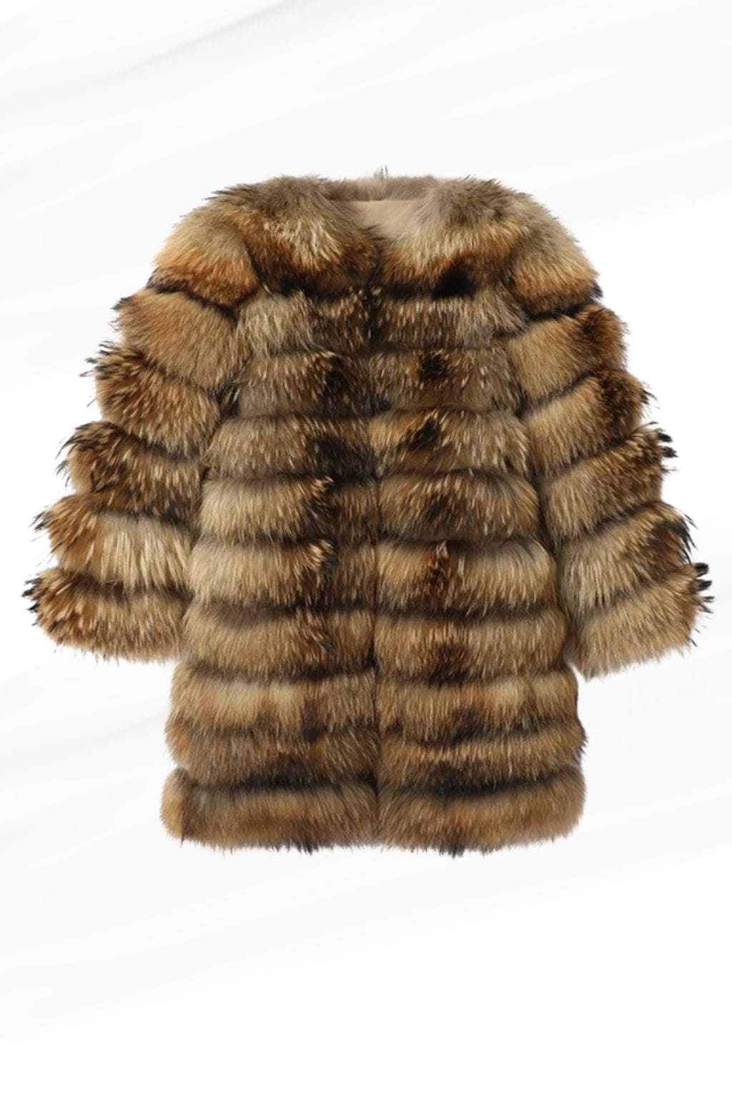 Manteau en fourrure femme mi long Héritage fourrure