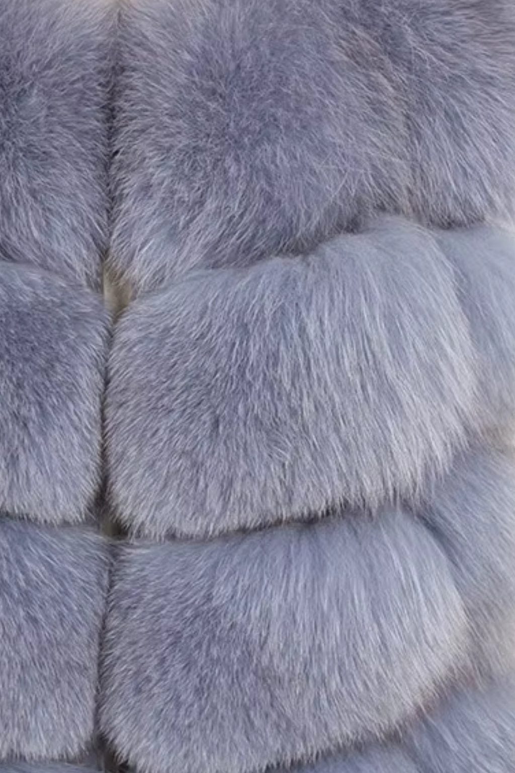 Manteau en fourrure femme violet Héritage fourrure