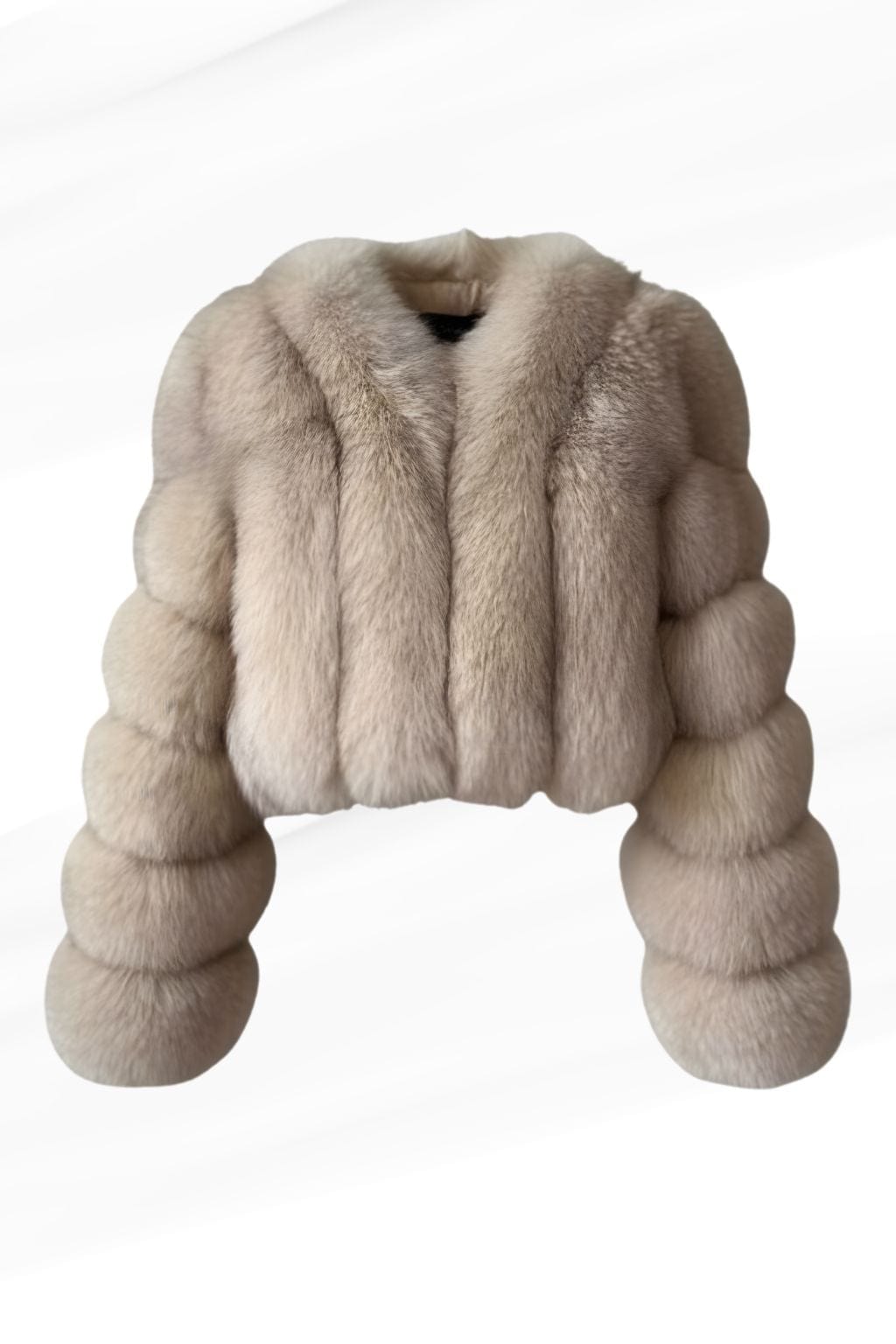 Manteau fourrure femme beige Héritage fourrure