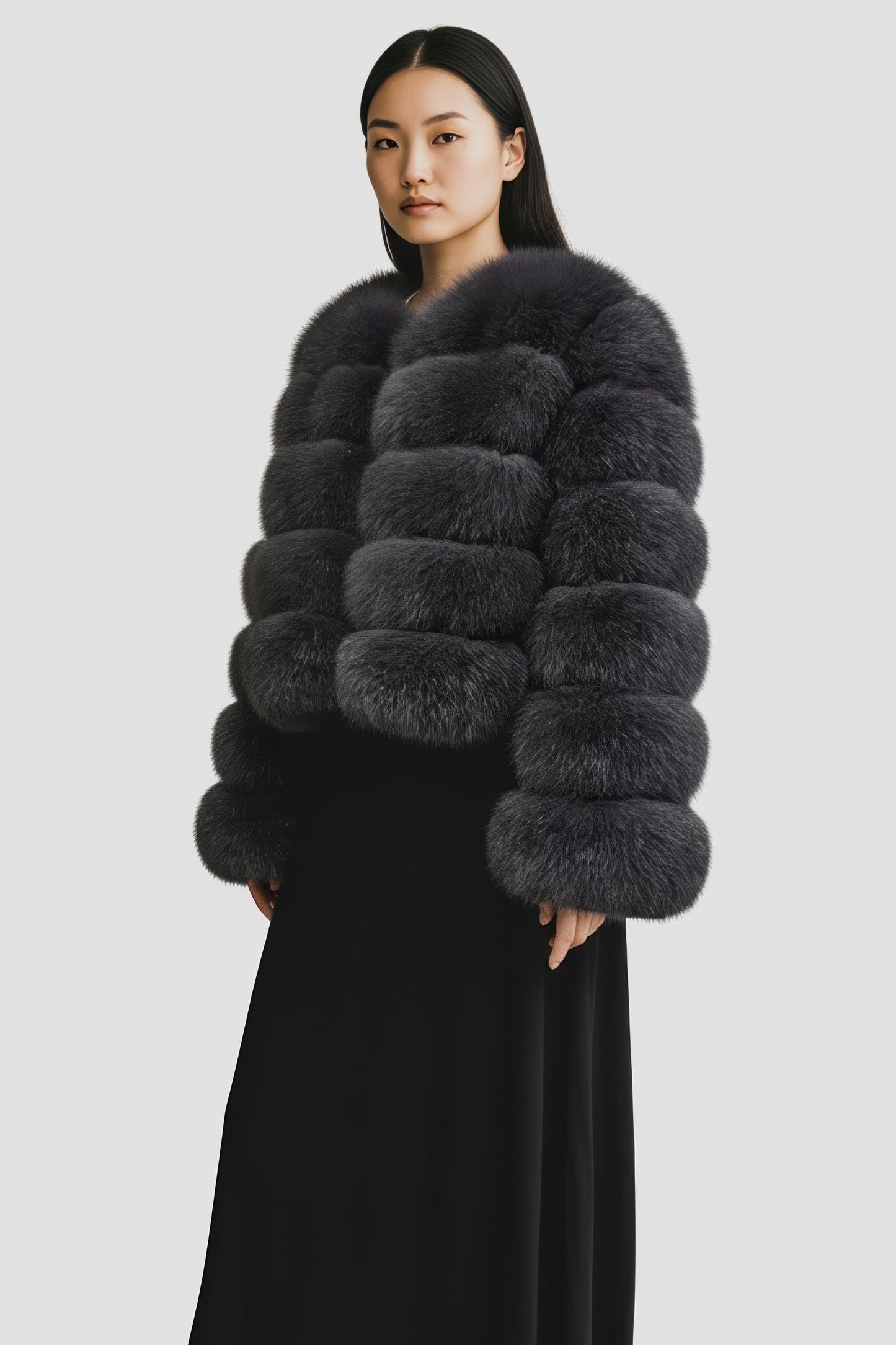 Manteau fourrure femme bubble Héritage fourrure