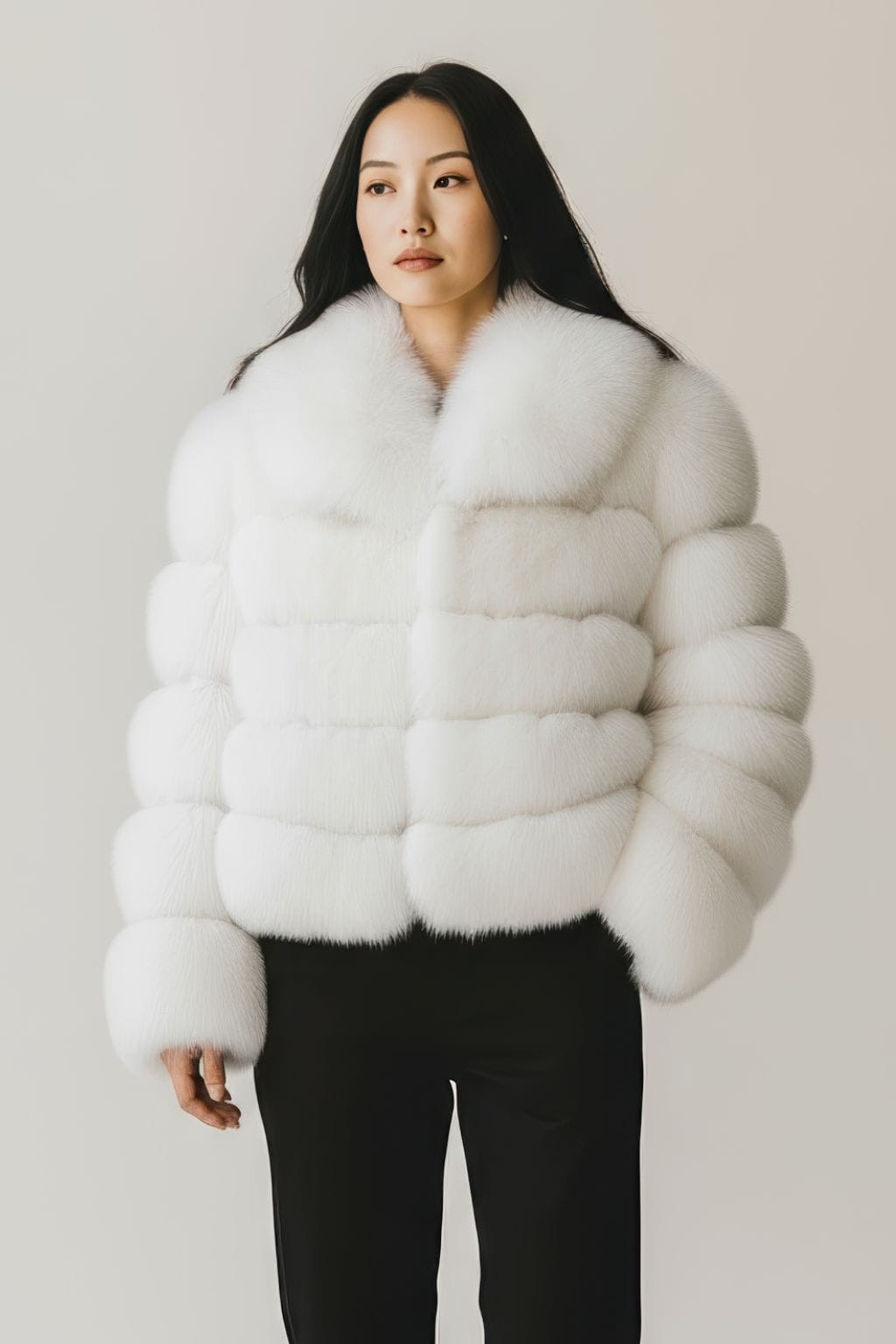 Manteau fourrure femme chaud Héritage fourrure