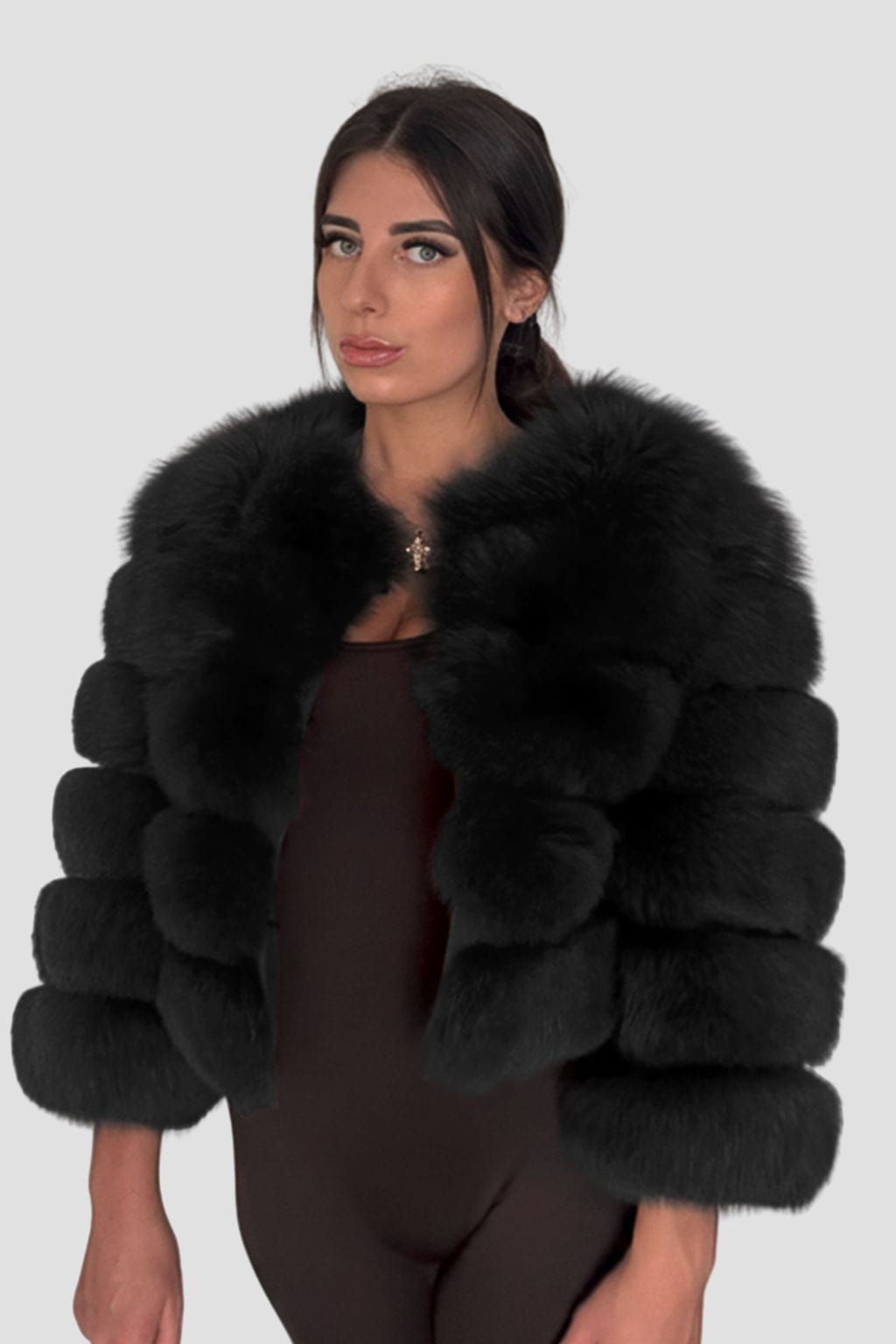 Manteau fourrure femme court Héritage fourrure