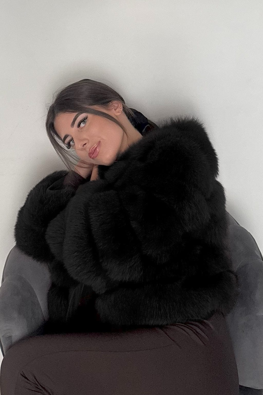 Manteau fourrure femme court Héritage fourrure