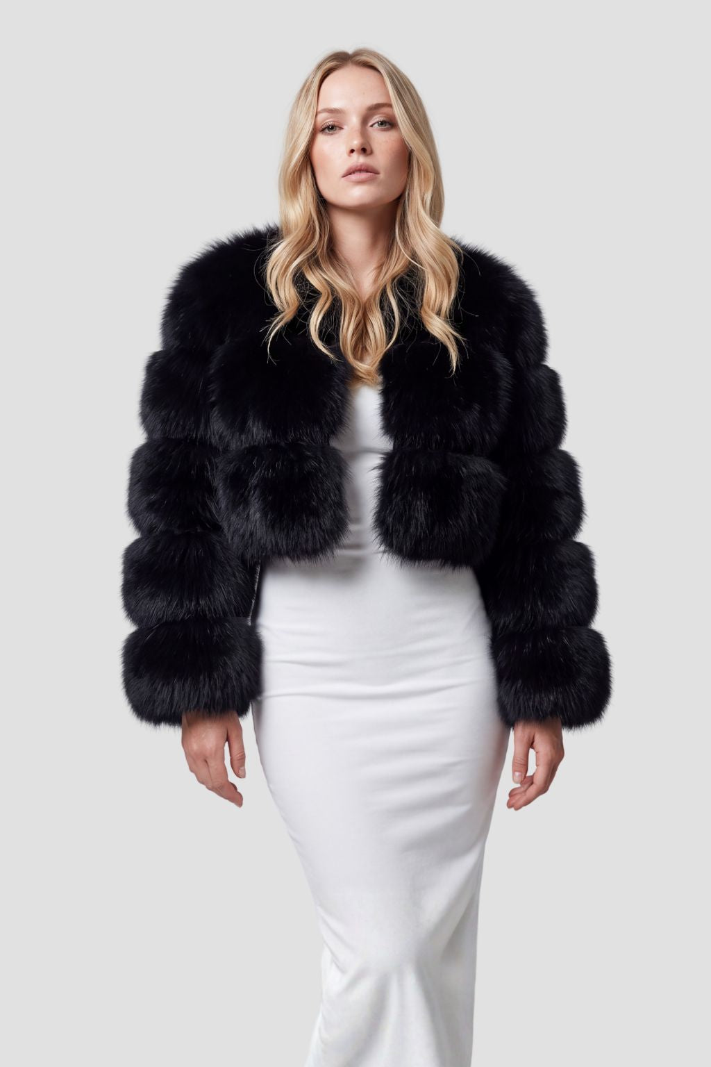 Manteau fourrure femme court Héritage fourrure