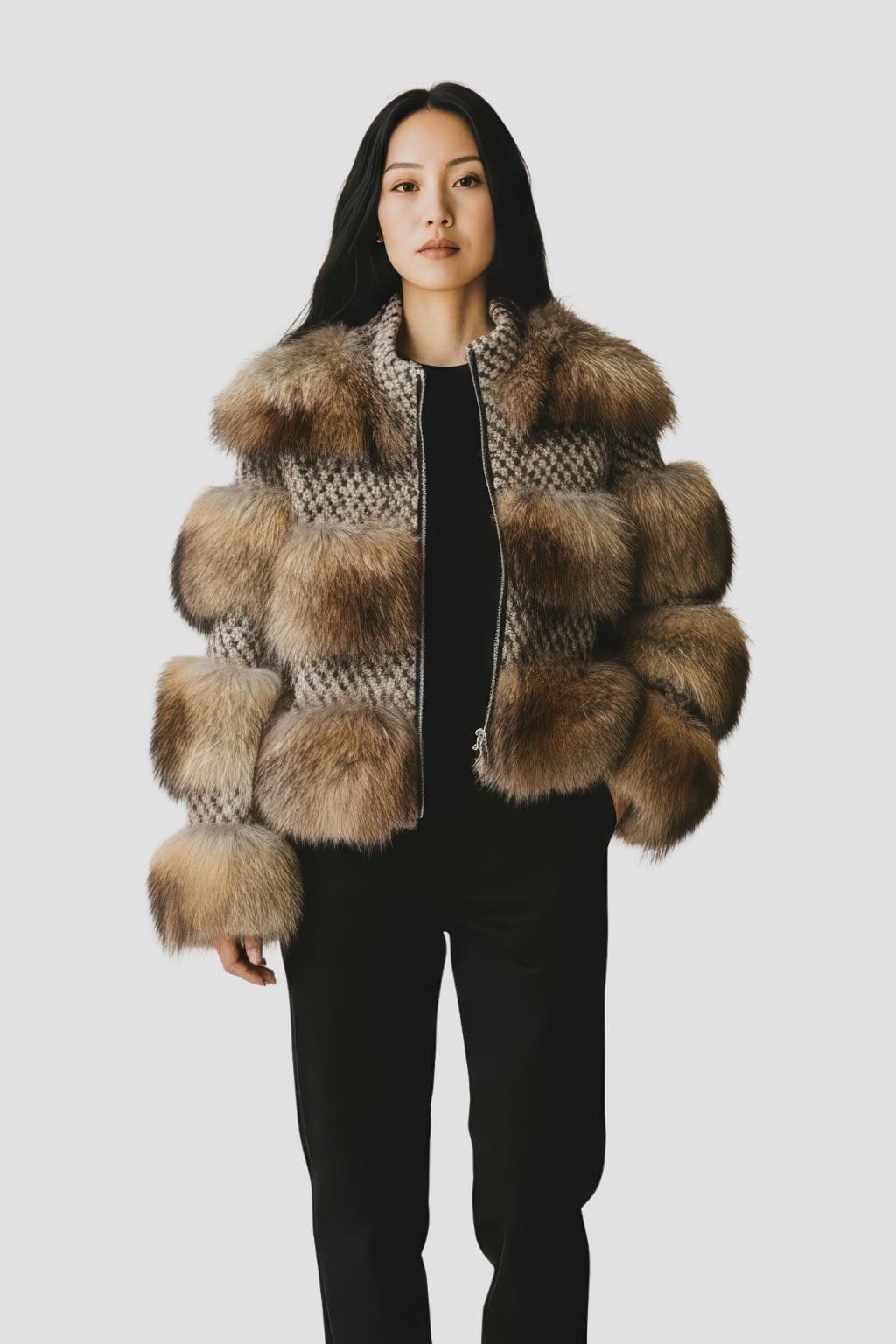 Manteau fourrure femme discret Héritage fourrure