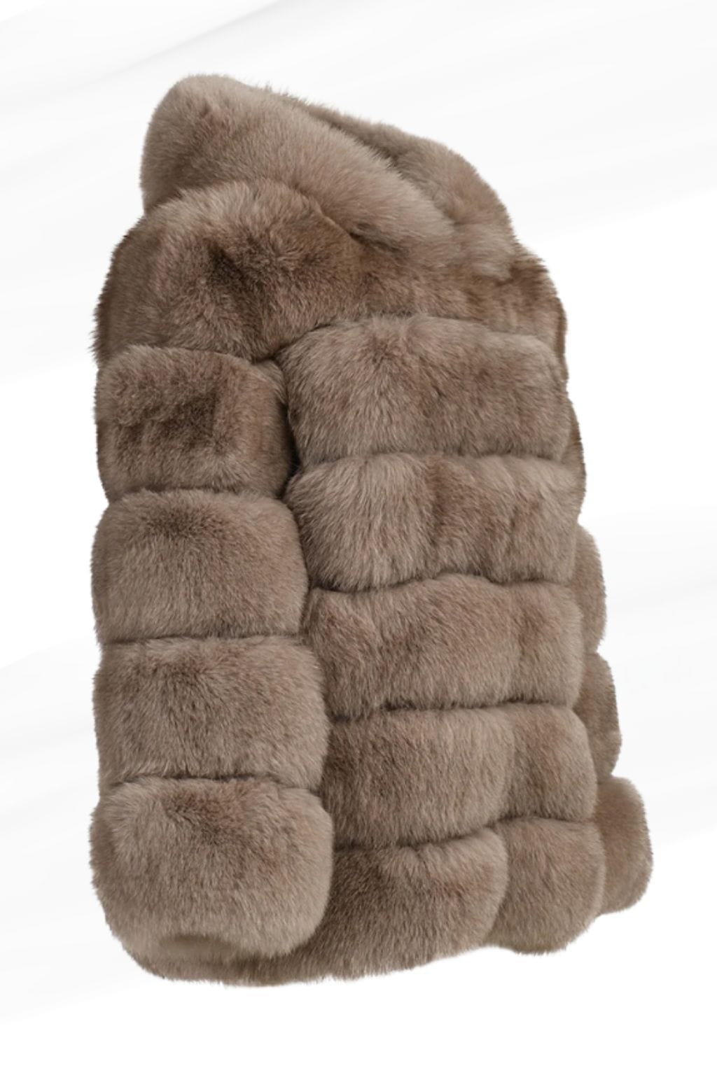 Manteau fourrure femme doux Héritage fourrure