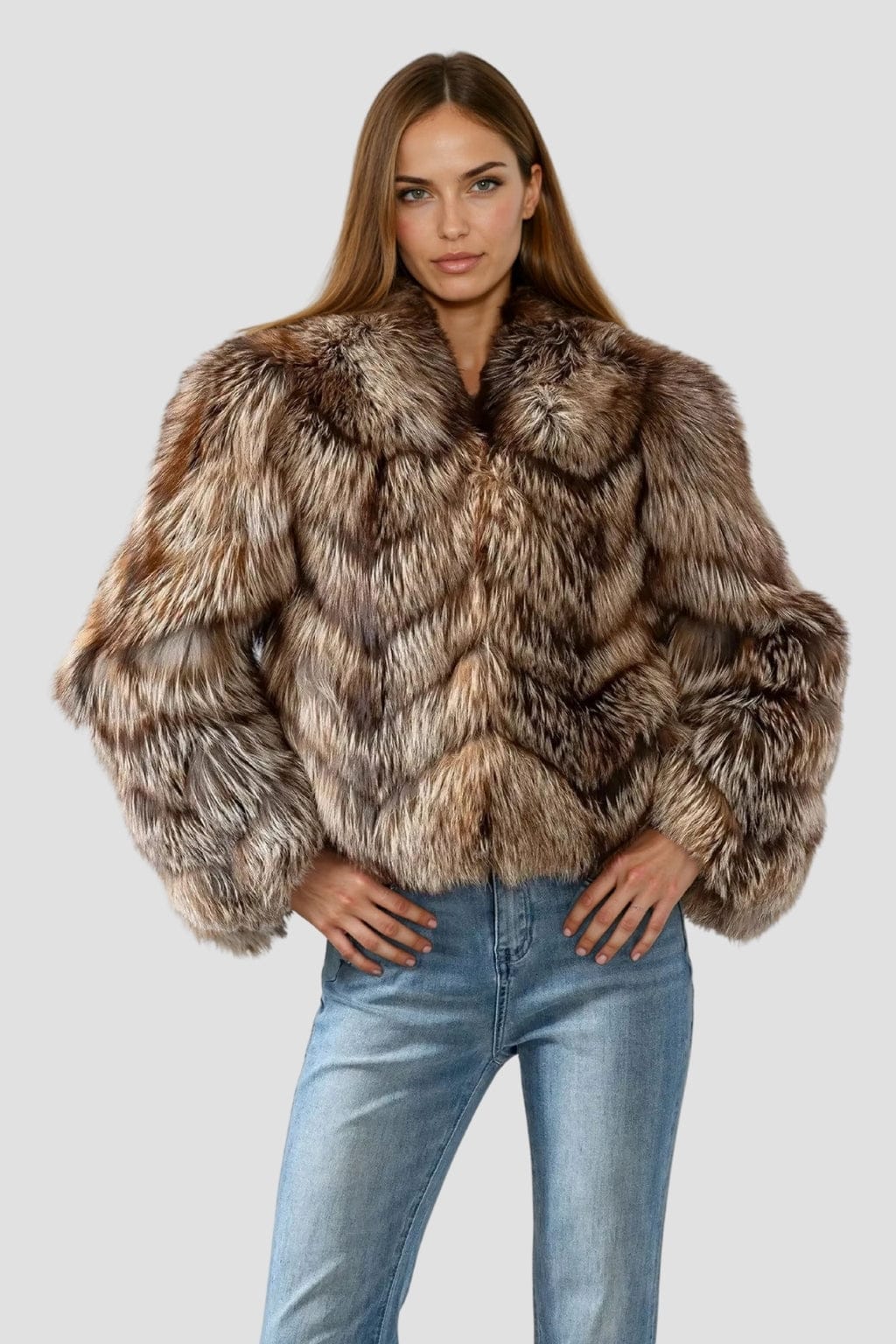 Manteau fourrure femme hiver Héritage fourrure