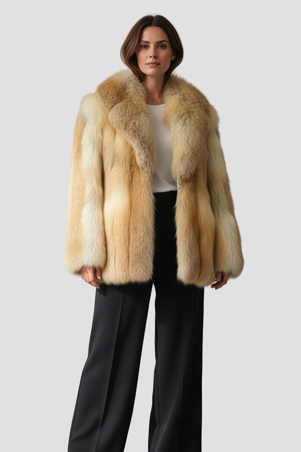 Manteau fourrure femme luxe Héritage fourrure