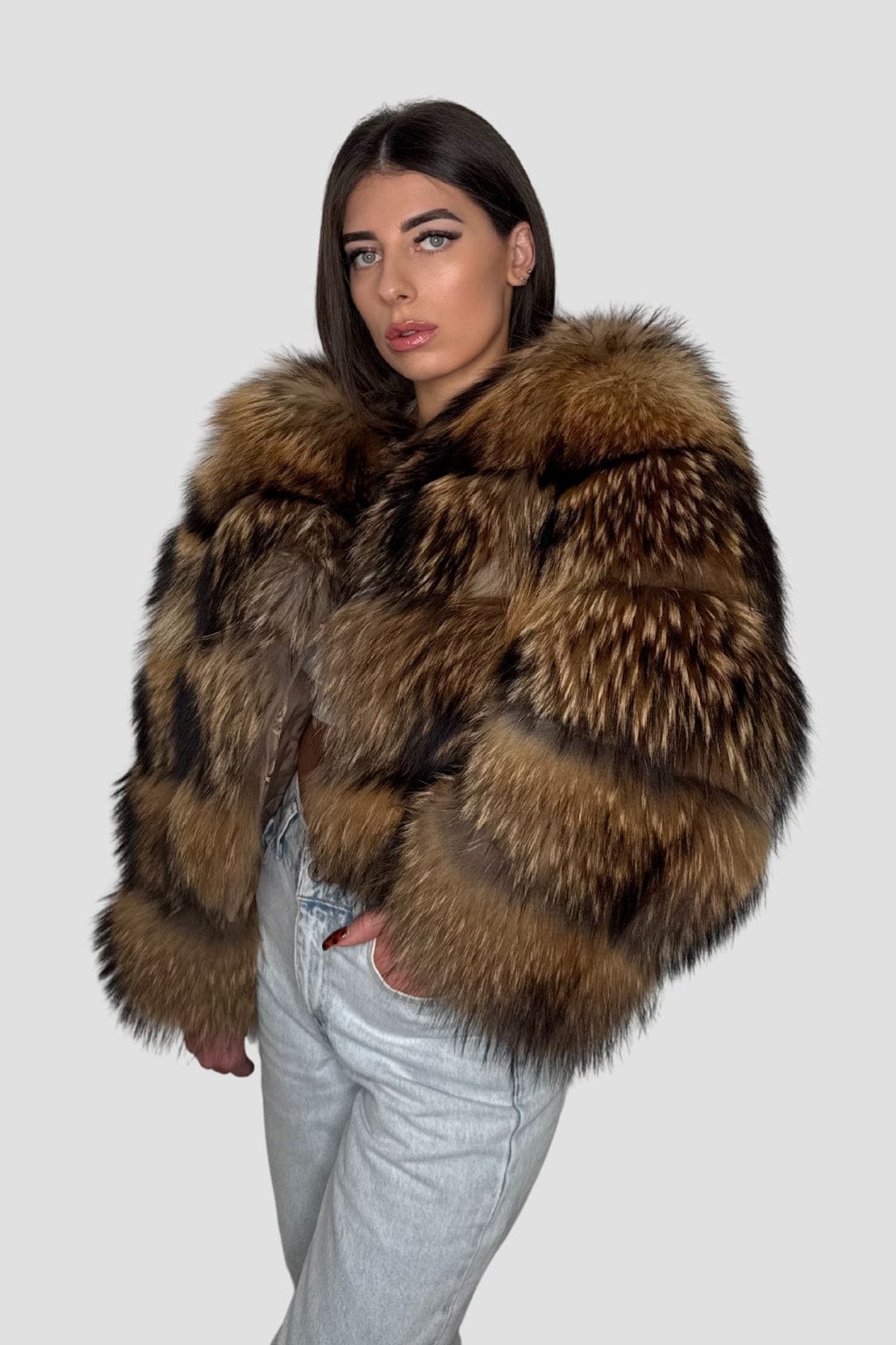 Manteau fourrure femme naturel Héritage fourrure