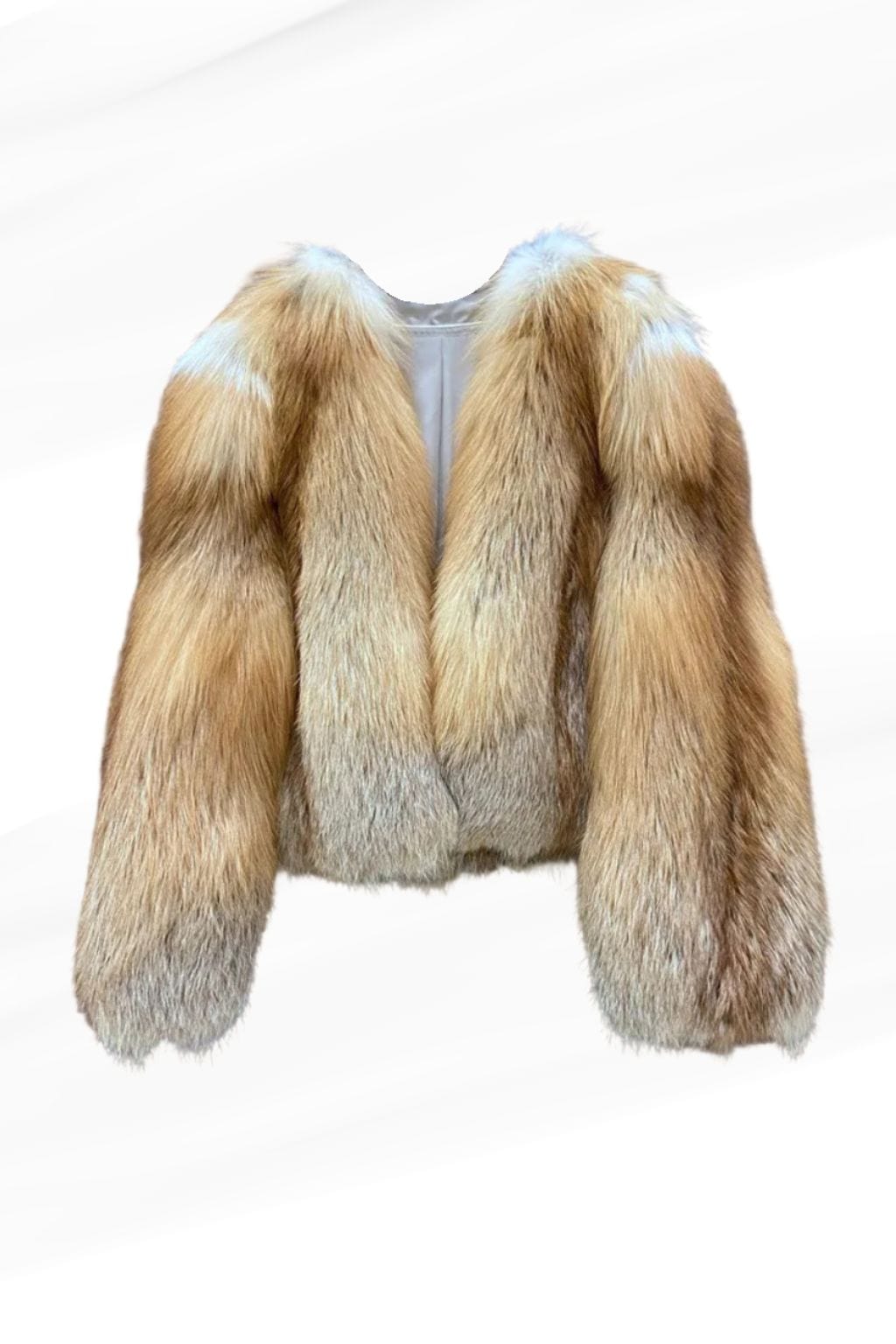 Manteau fourrure femme renard Héritage fourrure