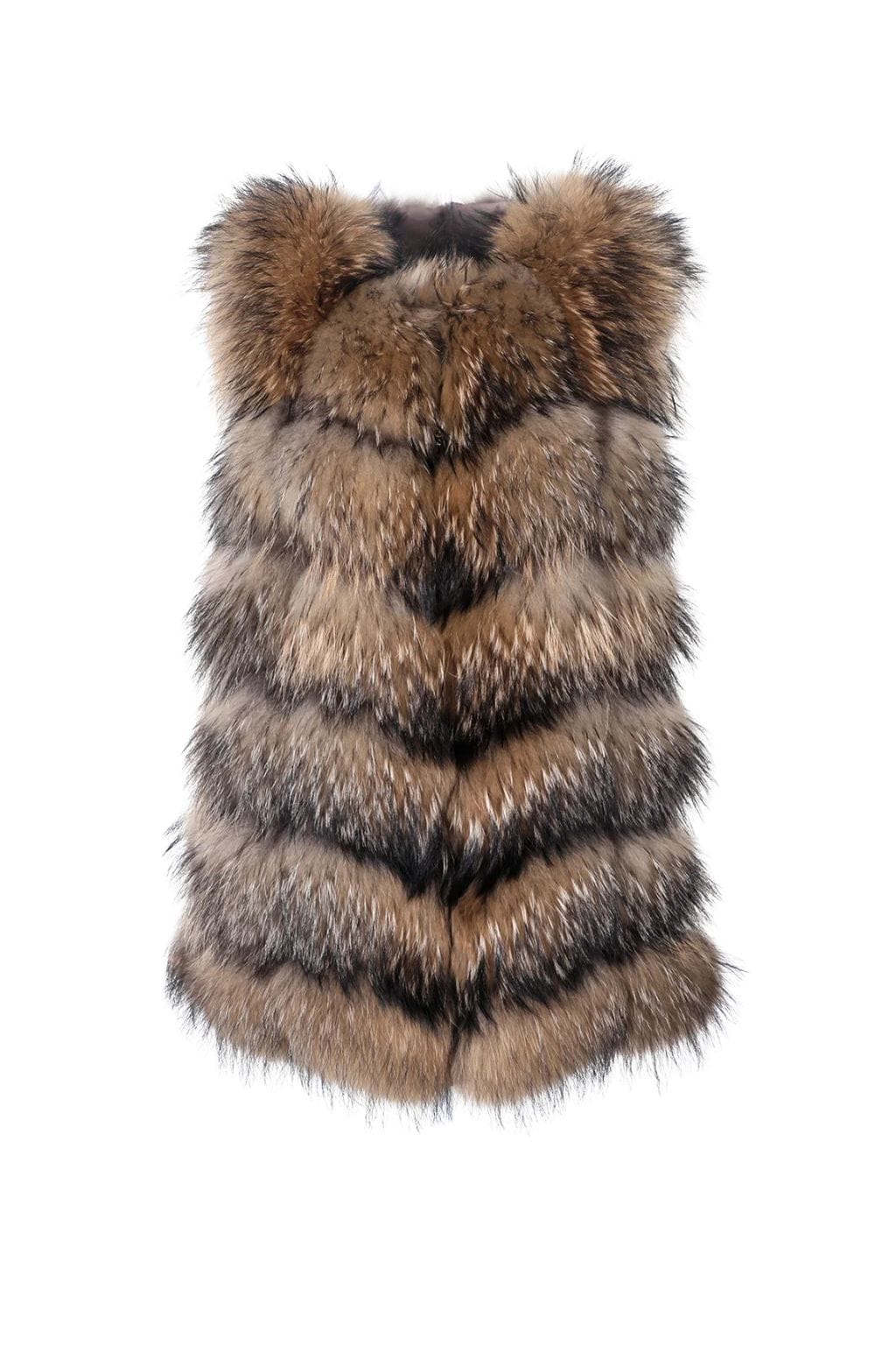 Manteau fourrure femme sans manche Héritage fourrure