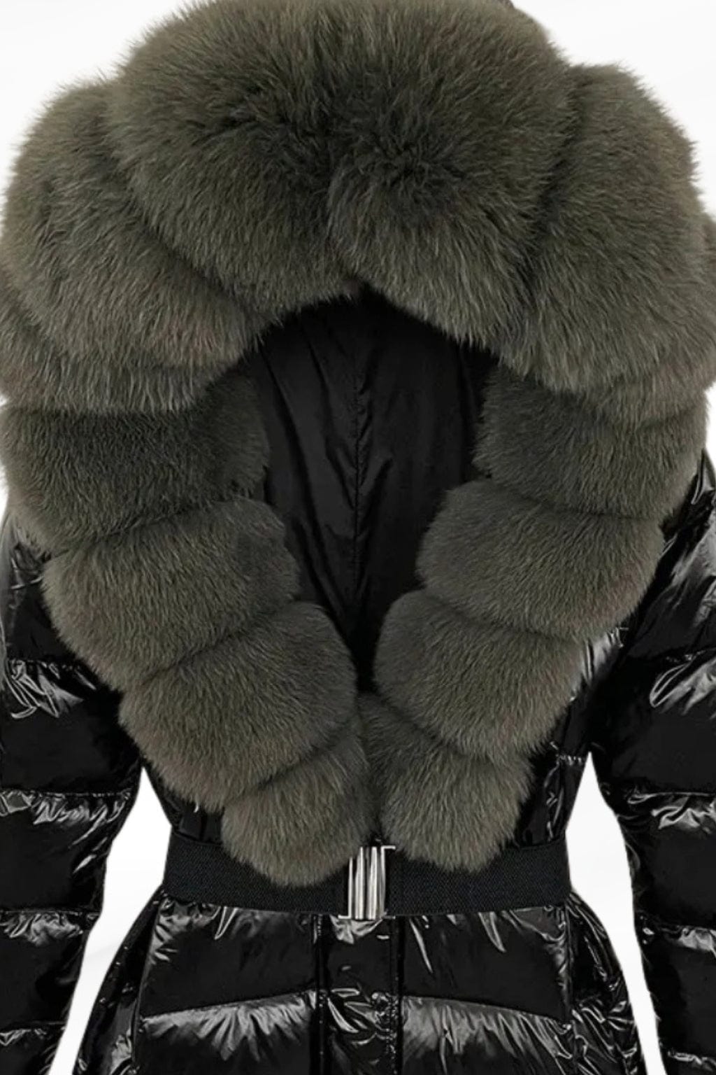 Parka fourrure femme brillante Héritage fourrure
