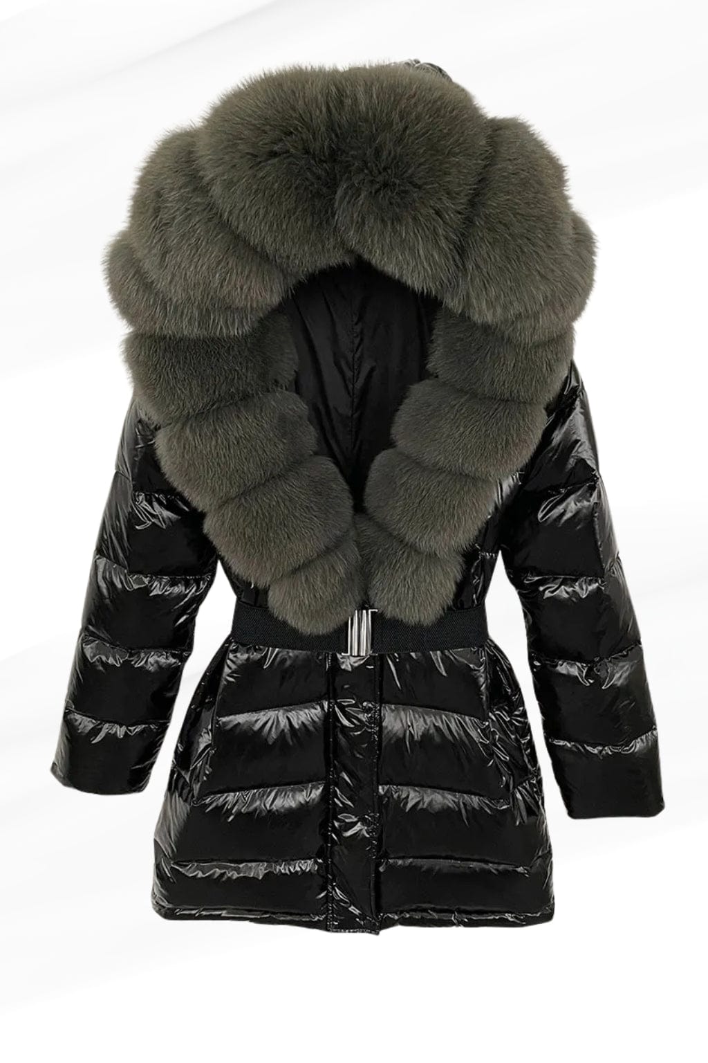 Parka fourrure femme brillante Héritage fourrure