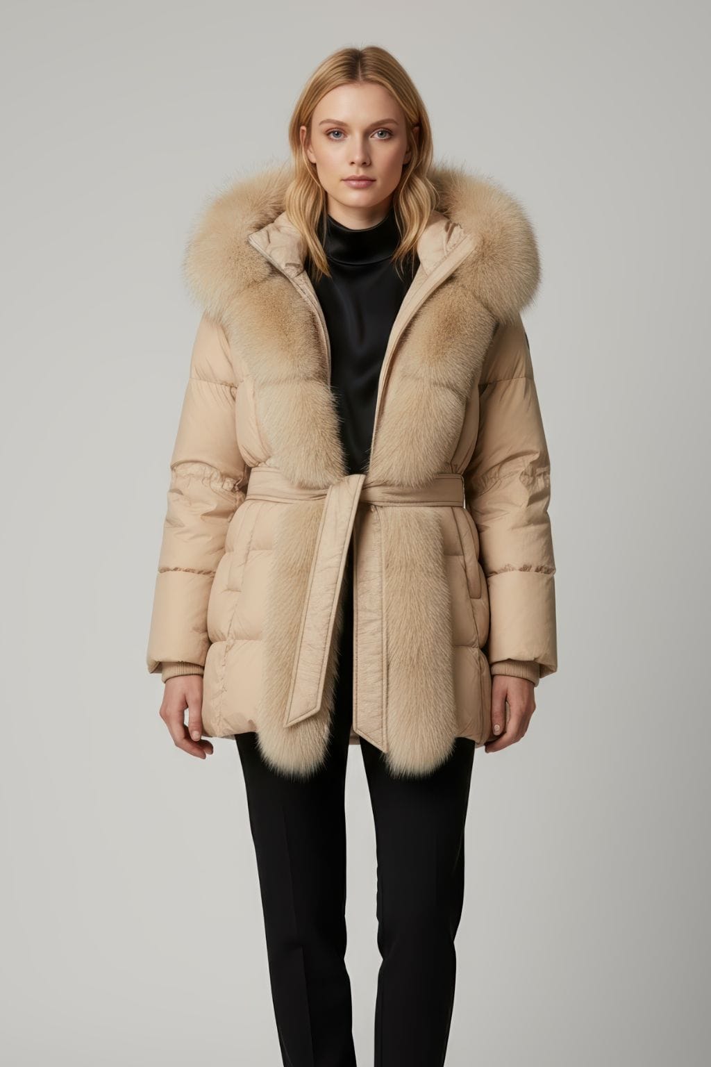 Parka fourrure femme grande taille Héritage fourrure