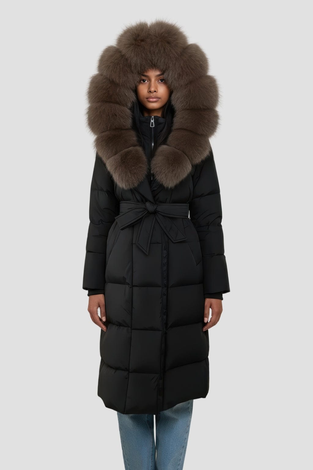 Parka fourrure femme longue Héritage fourrure