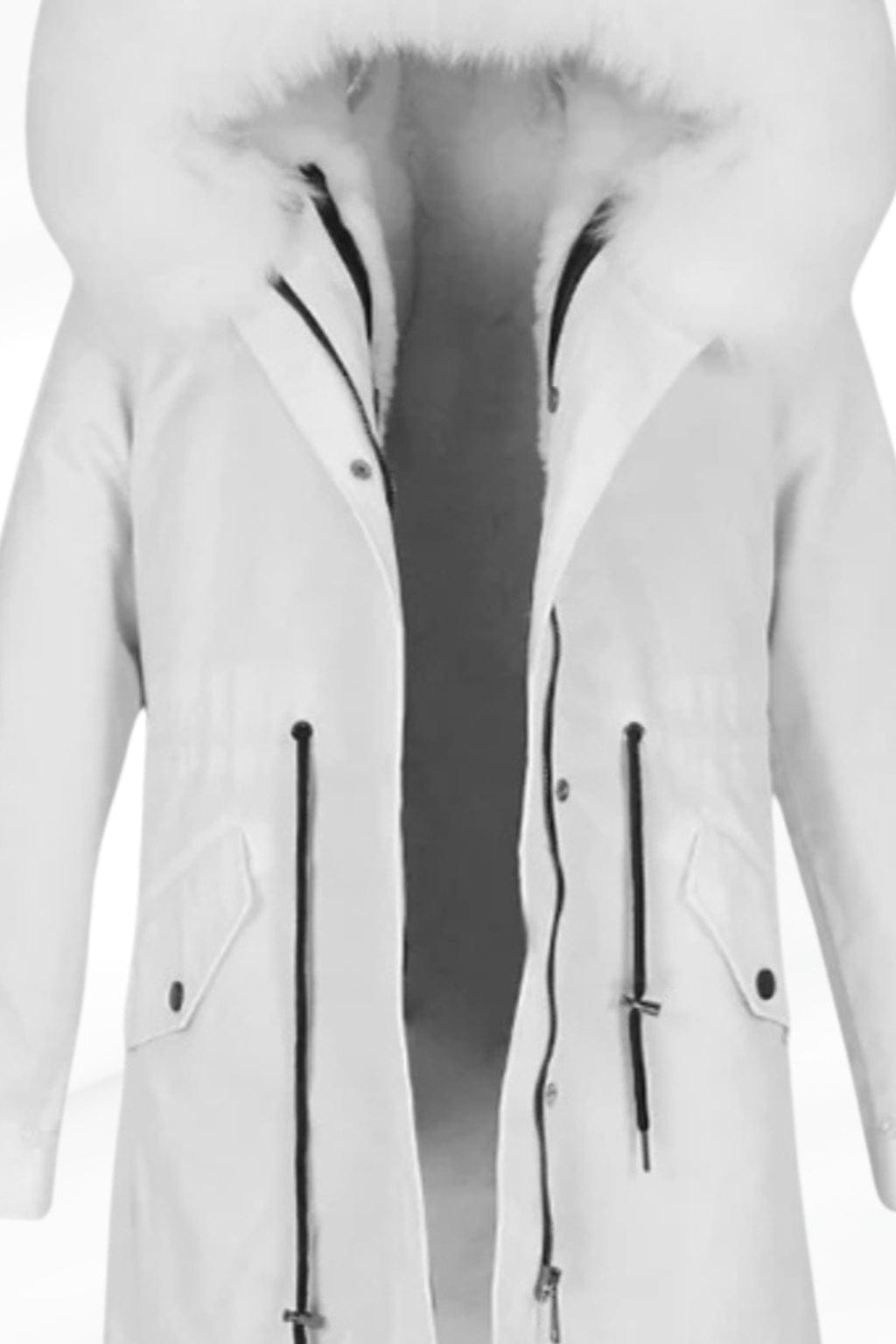 parka fourrure femme lumineuse Héritage fourrure