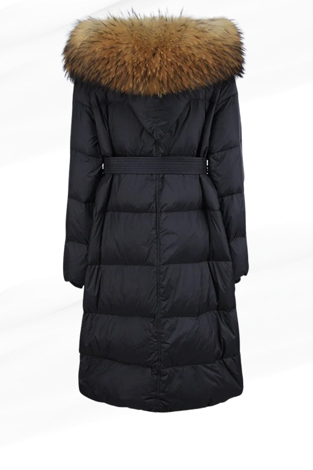 Parka fourrure femme noire Héritage fourrure