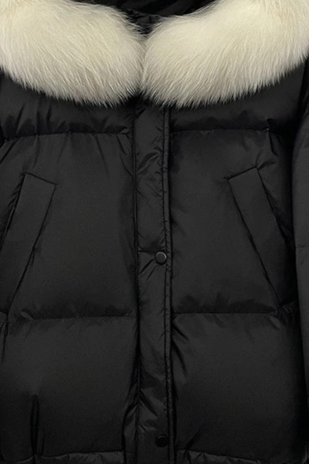 Parka fourrure femme ski Héritage fourrure