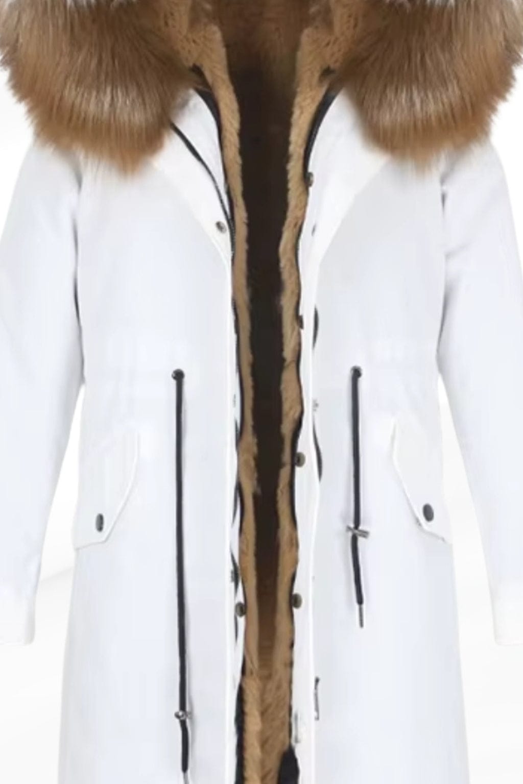 Parka intérieur fourrure blanche Héritage fourrure