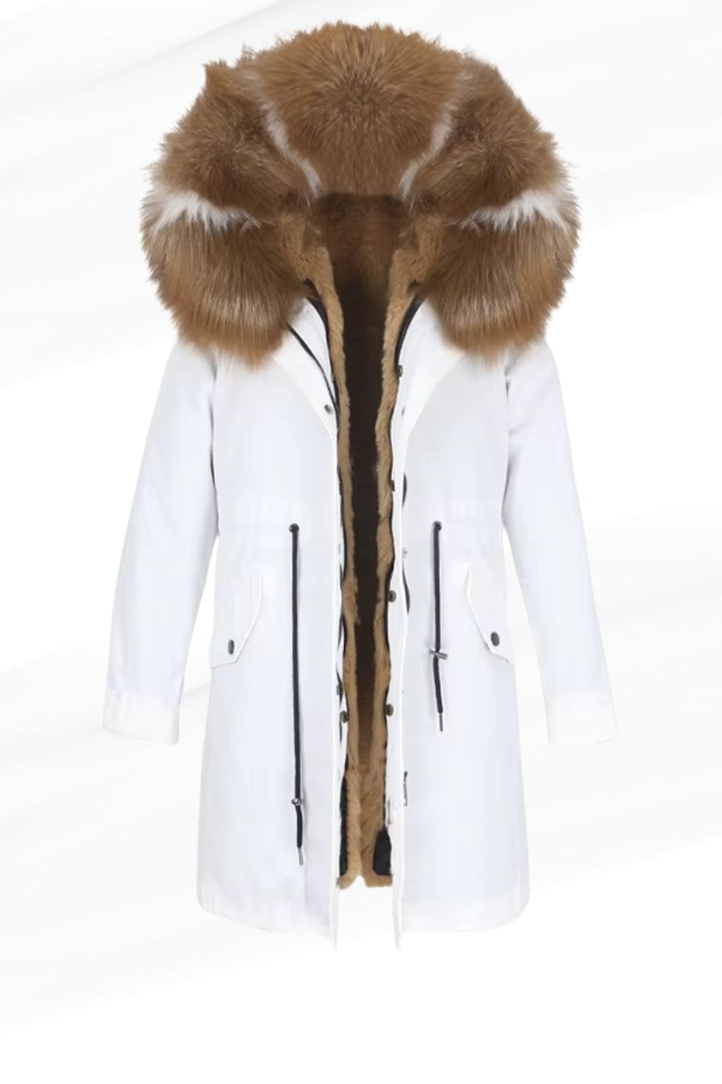 Parka intérieur fourrure blanche Héritage fourrure