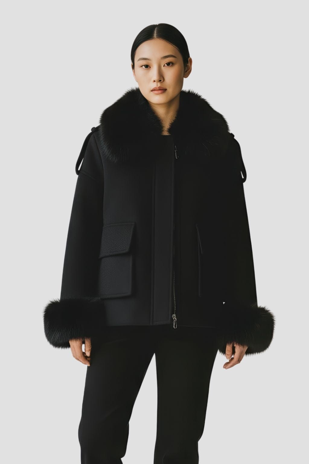 Veste courte en fourrure Héritage fourrure