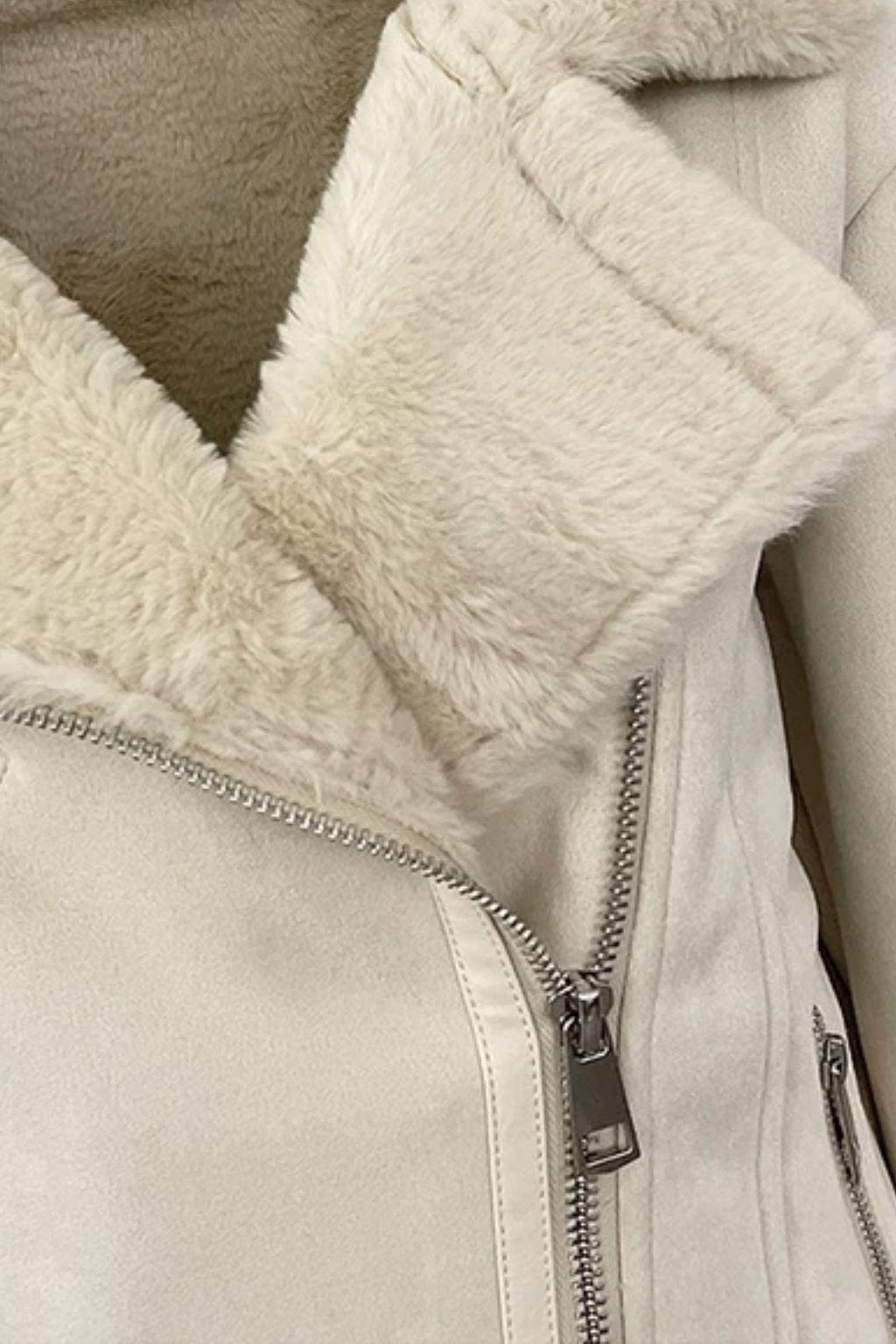 Veste fourrure daim femme Héritage fourrure