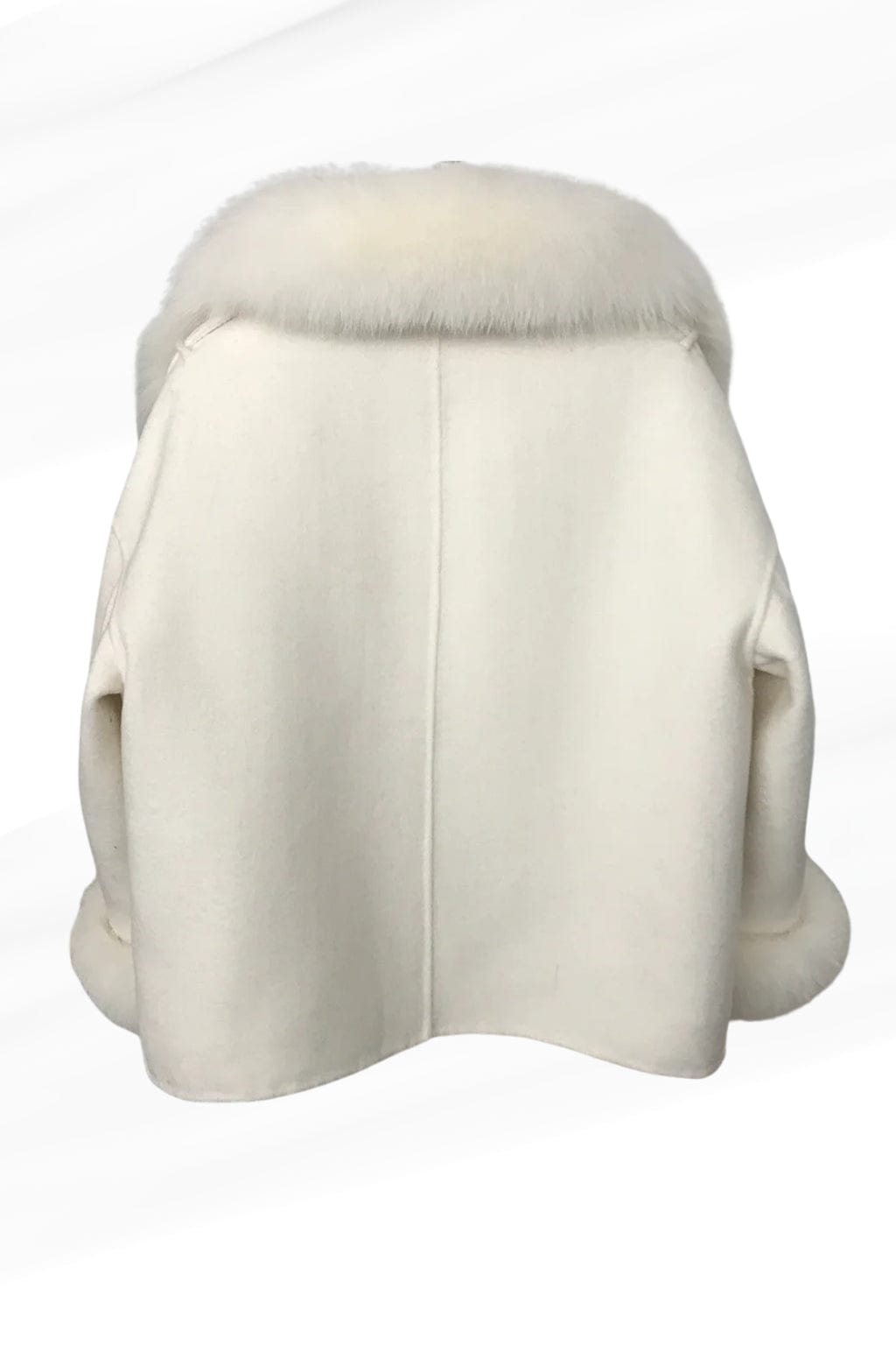 Veste fourrure femme blanc Héritage fourrure