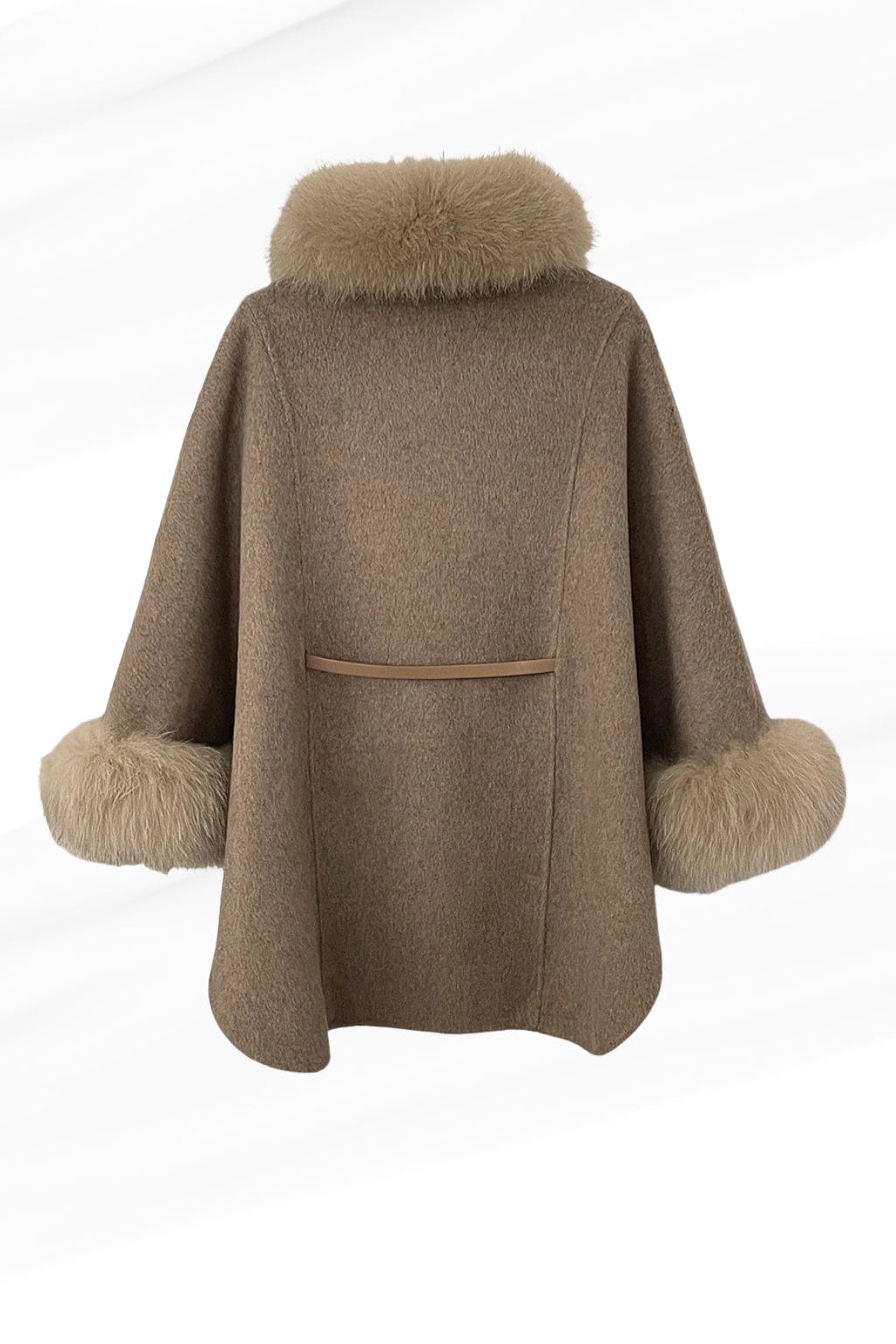 Veste fourrure femme chocolat Héritage fourrure