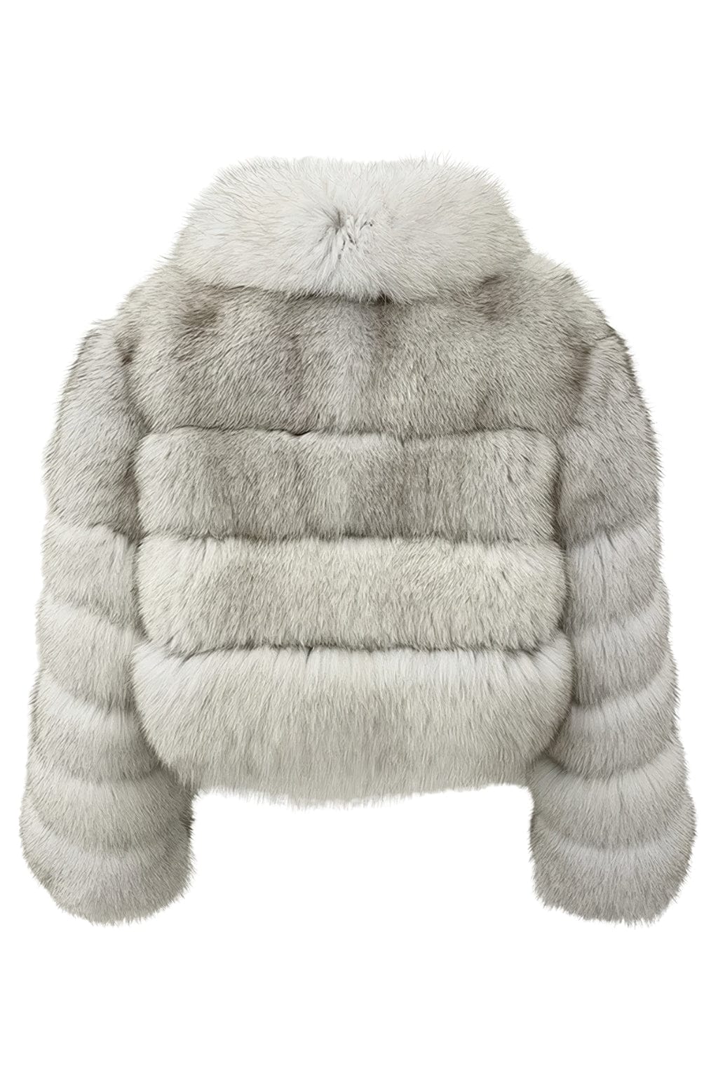 Veste fourrure femme courte blanche Héritage fourrure