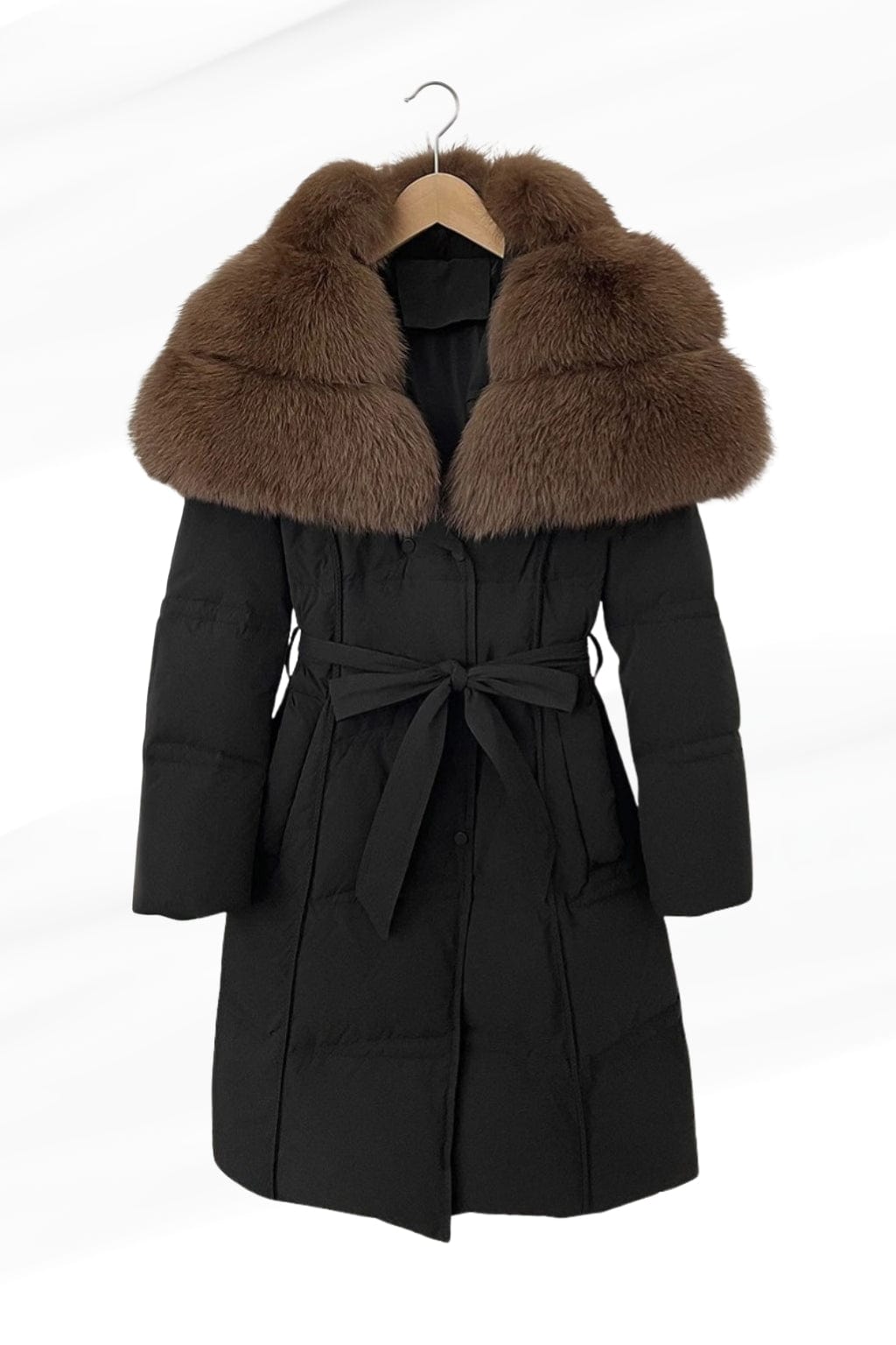 Veste fourrure femme renard marron Héritage fourrure