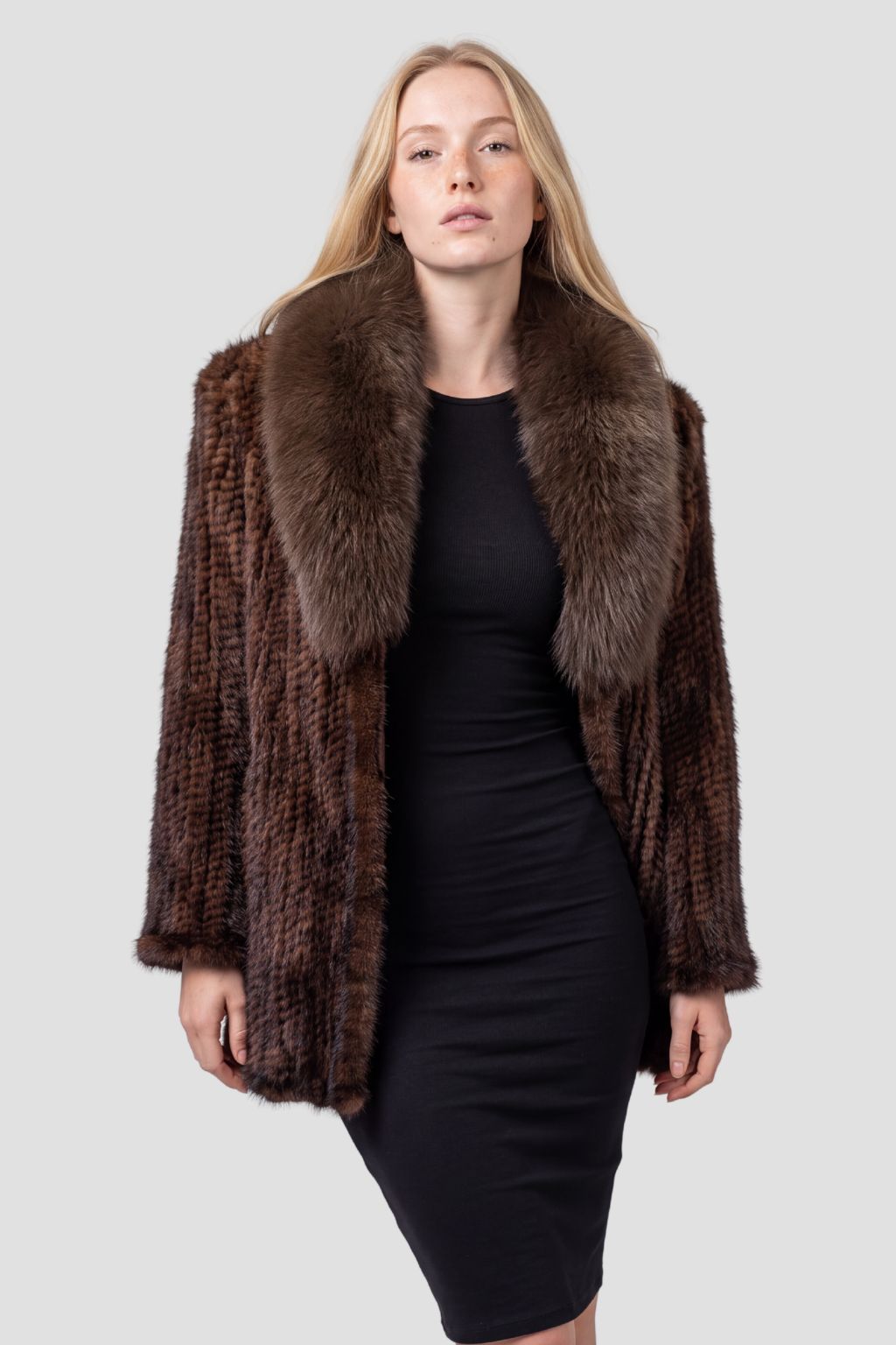 Veste fourrure femme vison Héritage fourrure