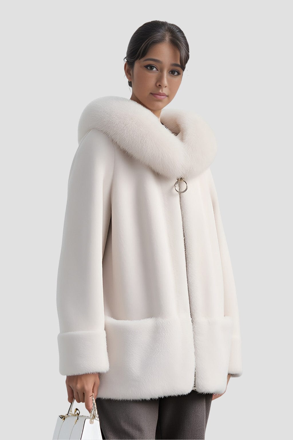 Veste fourrure intérieur femme Héritage fourrure