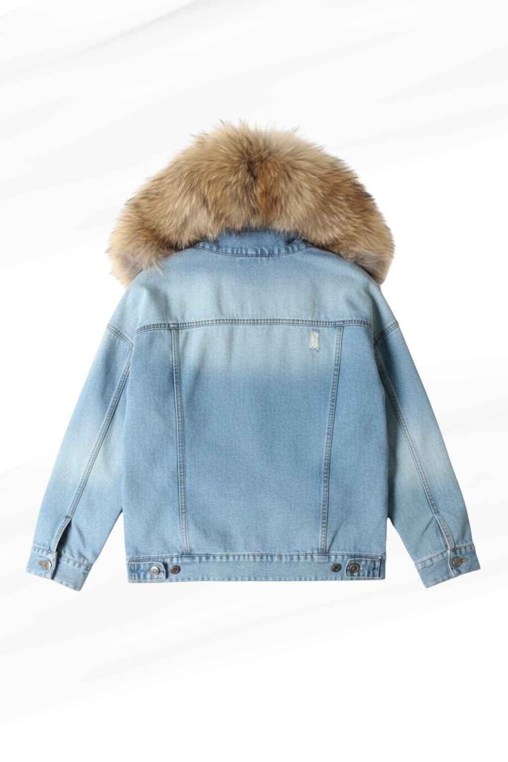 Veste fourrure jean femme Héritage fourrure