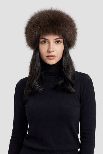 Bandeau cheveux fourrure Héritage fourrure