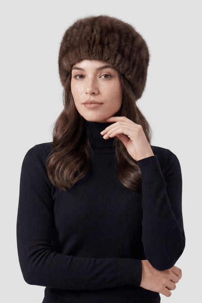 Bandeau en fourrure vison Héritage fourrure