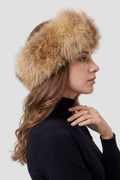 Bandeau fourrure renard Héritage fourrure