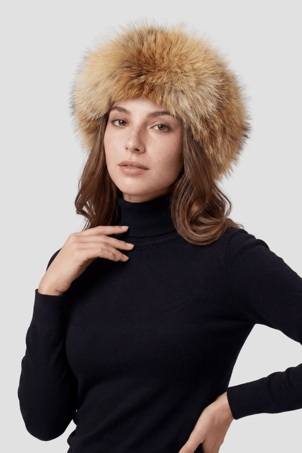 Bandeau fourrure renard Héritage fourrure