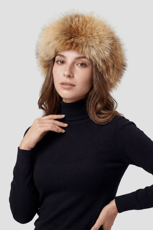 Bandeau fourrure renard Héritage fourrure
